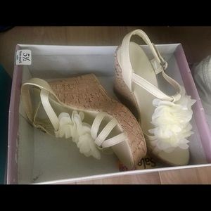 Brand new white sandal